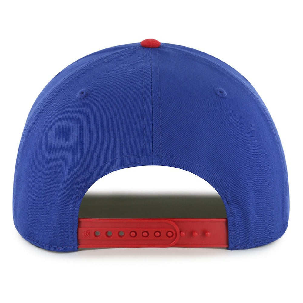 Philadelphia 76ers '47 Dropshadow Rope Hitch Adjustable Hat Royal/Red - 47 brand