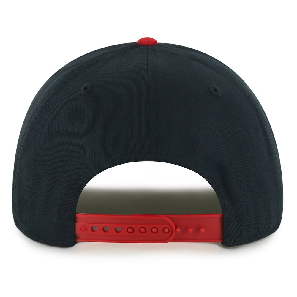 Chicago Bulls '47 Dropshadow Rope Hitch Adjustable Hat Black/Red - 47 brand