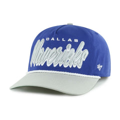 Dallas Mavericks '47 Dropshadow Rope Hitch Adjustable Hat Blue/Gray - 47 brand
