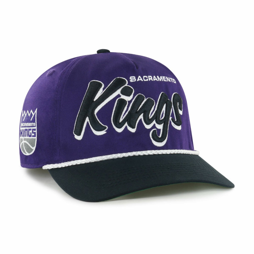 Sacramento Kings '47 Dropshadow Rope Hitch Adjustable Hat Purple/Black - 47 brand
