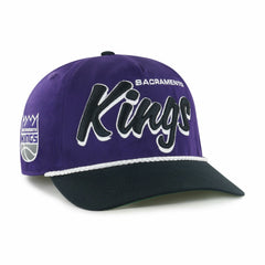 Sacramento Kings '47 Dropshadow Rope Hitch Adjustable Hat Purple/Black - 47 brand