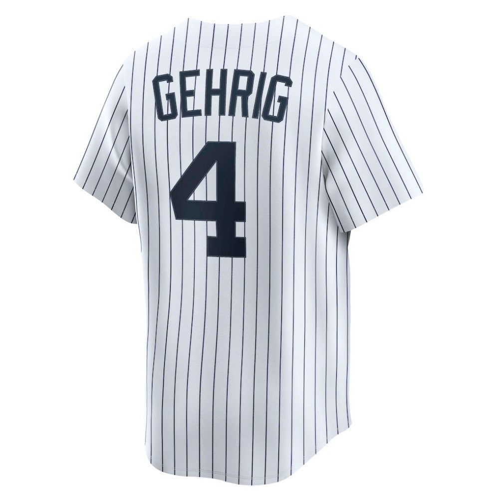 Lou Gehrig New York Yankees Nike Throwback Cooperstown Collection Limited Jersey - White Jerseys