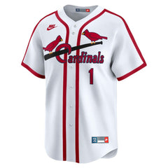 Ozzie Smith St. Louis Cardinals Nike Throwback Cooperstown Collection Limited Jersey - White Jerseys
