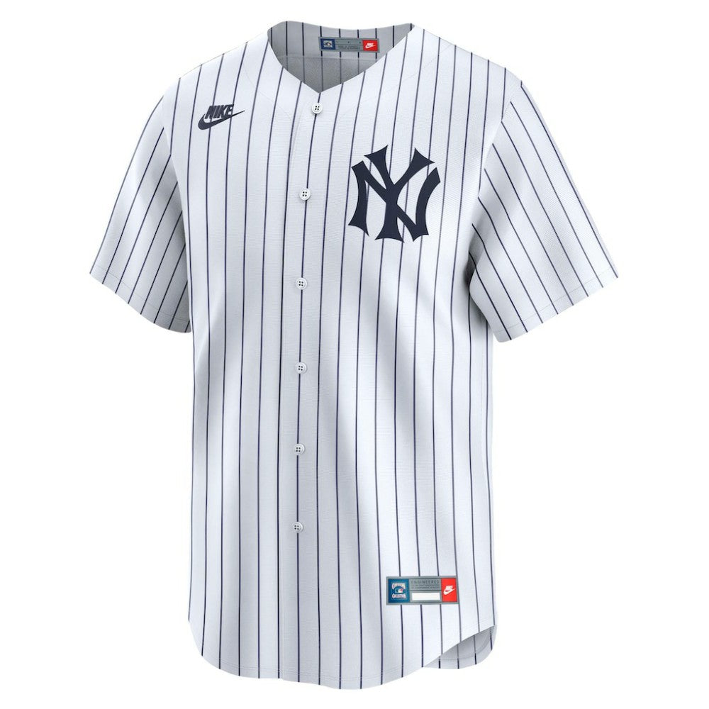 Mariano Rivera New York Yankees Nike Throwback Cooperstown Collection Limited Jersey - White Jerseys