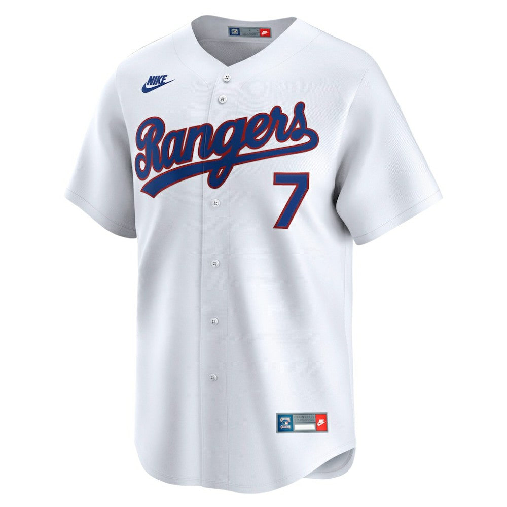 Ivan Rodriguez Texas Rangers Nike Throwback Cooperstown Collection Limited Jersey - White Jerseys