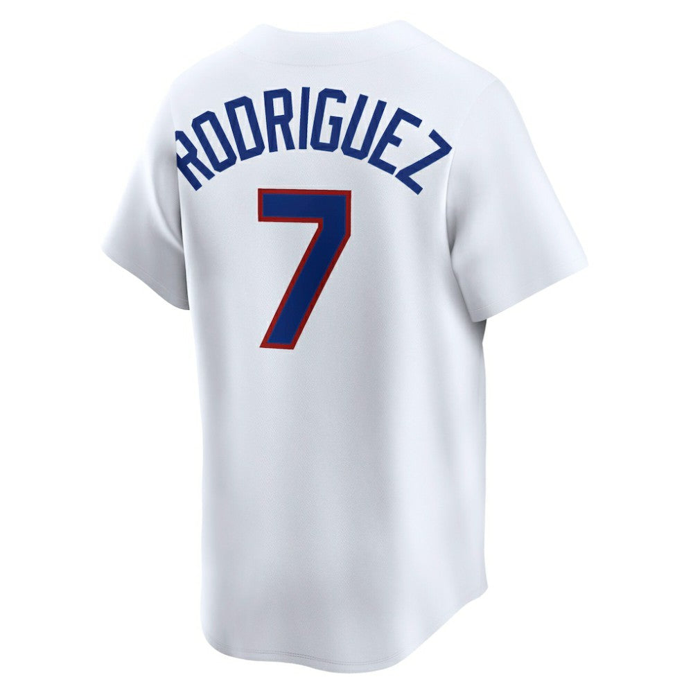 Ivan Rodriguez Texas Rangers Nike Throwback Cooperstown Collection Limited Jersey - White Jerseys