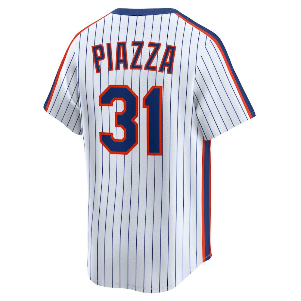 Mike Piazza New York Mets Nike Throwback Cooperstown Collection Limited Jersey - White Jerseys
