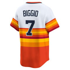 Craig Biggio Houston Astros Nike Throwback Cooperstown Collection Limited Player Jersey - White Jerseys