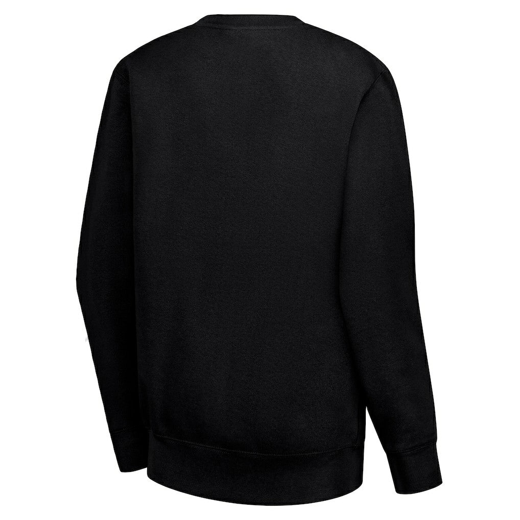 Boston Celtics G-III 4Her by Carl Banks Women's Leopard Heart Fleece Pullover Sweatshirt Black