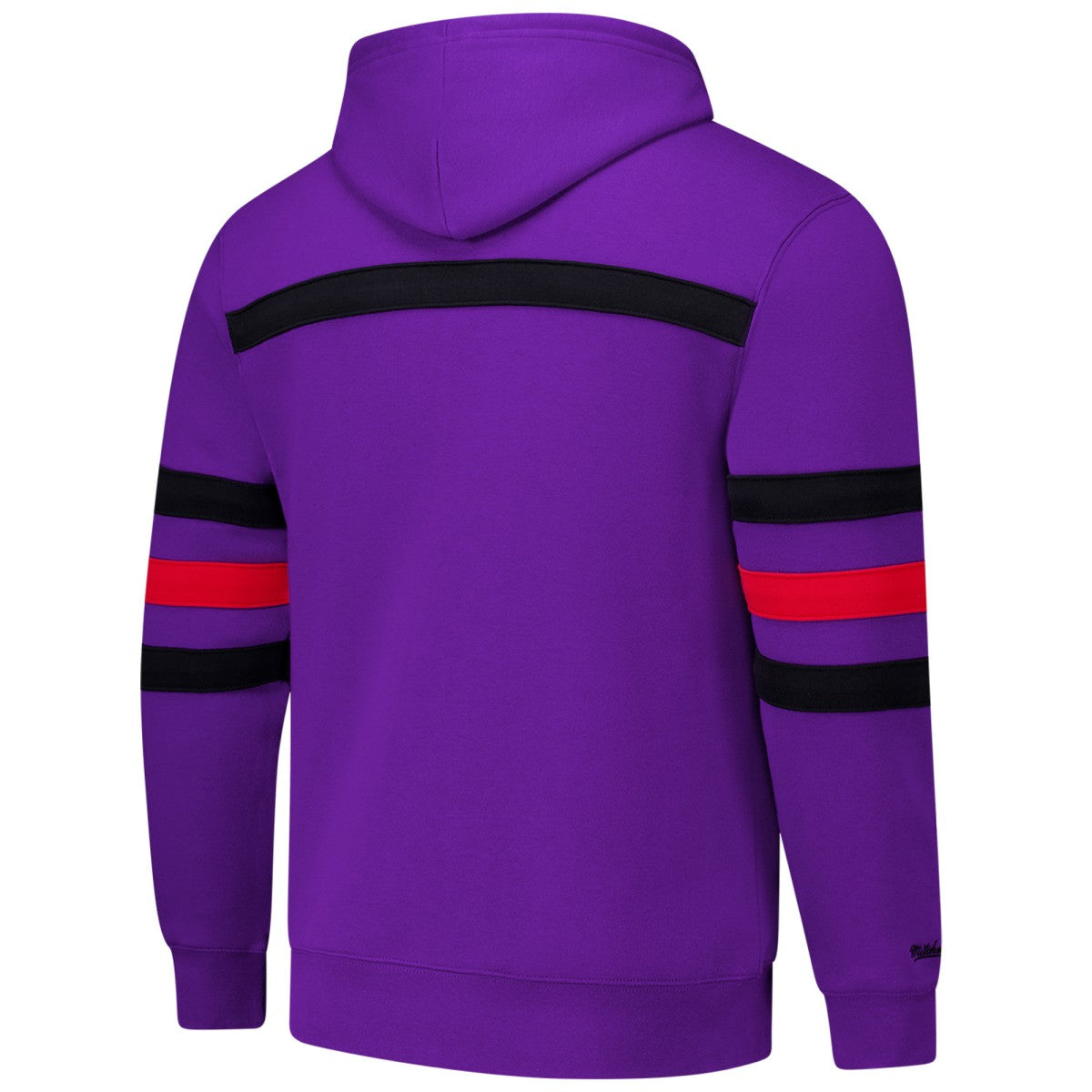 Toronto Raptors Hardwood Classics Nights Head Coach Pullover Hoodie Purple - Mitchell & Ness