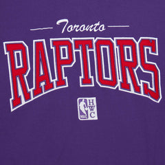 Toronto Raptors Hardwood Classics There & Back 2.0 Vintage Pullover Sweatshirt Purple - Mitchell & Ness outlet