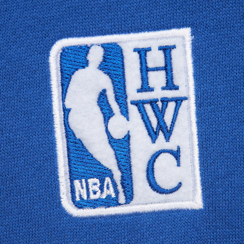 Denver Nuggets Hardwood Classics There & Back 2.0 Vintage Pullover Sweatshirt Royal - Mitchell & Ness outlet