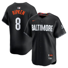 Cal Ripken Jr. Baltimore Orioles Nike City Connect Limited Jersey - Black Jerseys