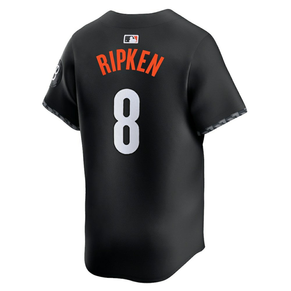 Cal Ripken Jr. Baltimore Orioles Nike City Connect Limited Jersey - Black Jerseys