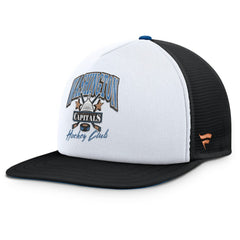 Washington Capitals Fanatics Decades Collection Foam Front Snapback Hat - White/Black | US 202097331
