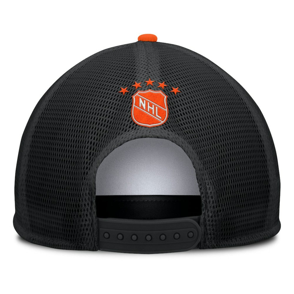 Edmonton Oilers Fanatics Decades Collection Foam Front Snapback Hat - White/Black | US 202097336