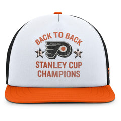 Philadelphia Flyers Fanatics Decades Collection Foam Front Snapback Hat - White/Orange | US 202097339