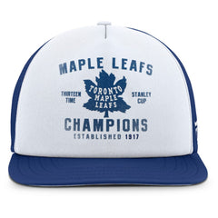Toronto Maple Leafs Fanatics Decades Collection Foam Front Snapback Hat - White/Blue | US 202097340