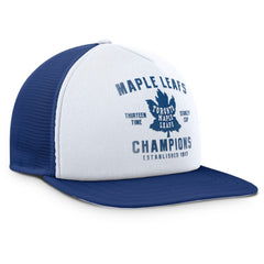 Toronto Maple Leafs Fanatics Decades Collection Foam Front Snapback Hat - White/Blue | US 202097340