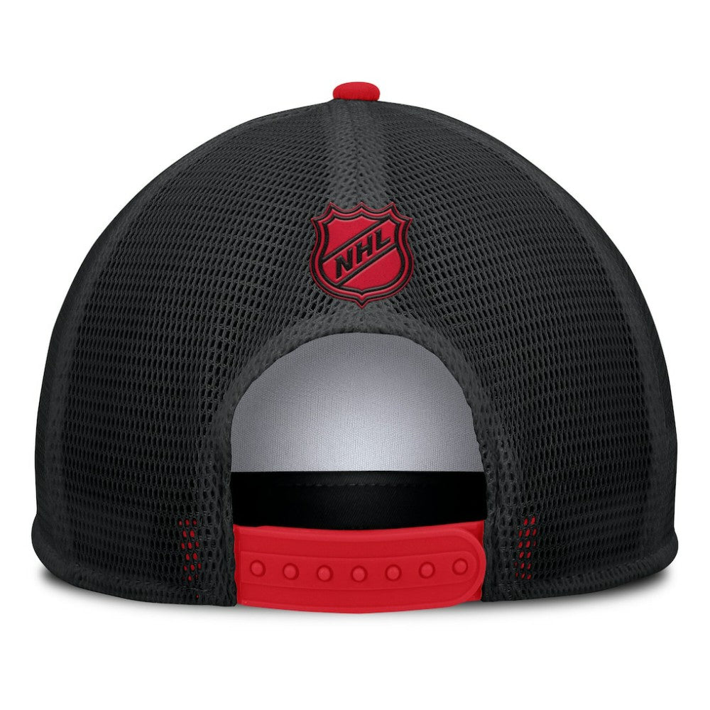New Jersey Devils Fanatics Decades Collection Foam Front Snapback Hat - White/Red | US 202097341