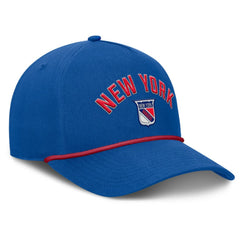 New York Rangers Fanatics Decades Collection A-Frame Rope Adjustable Hat - Royal | US 202097348