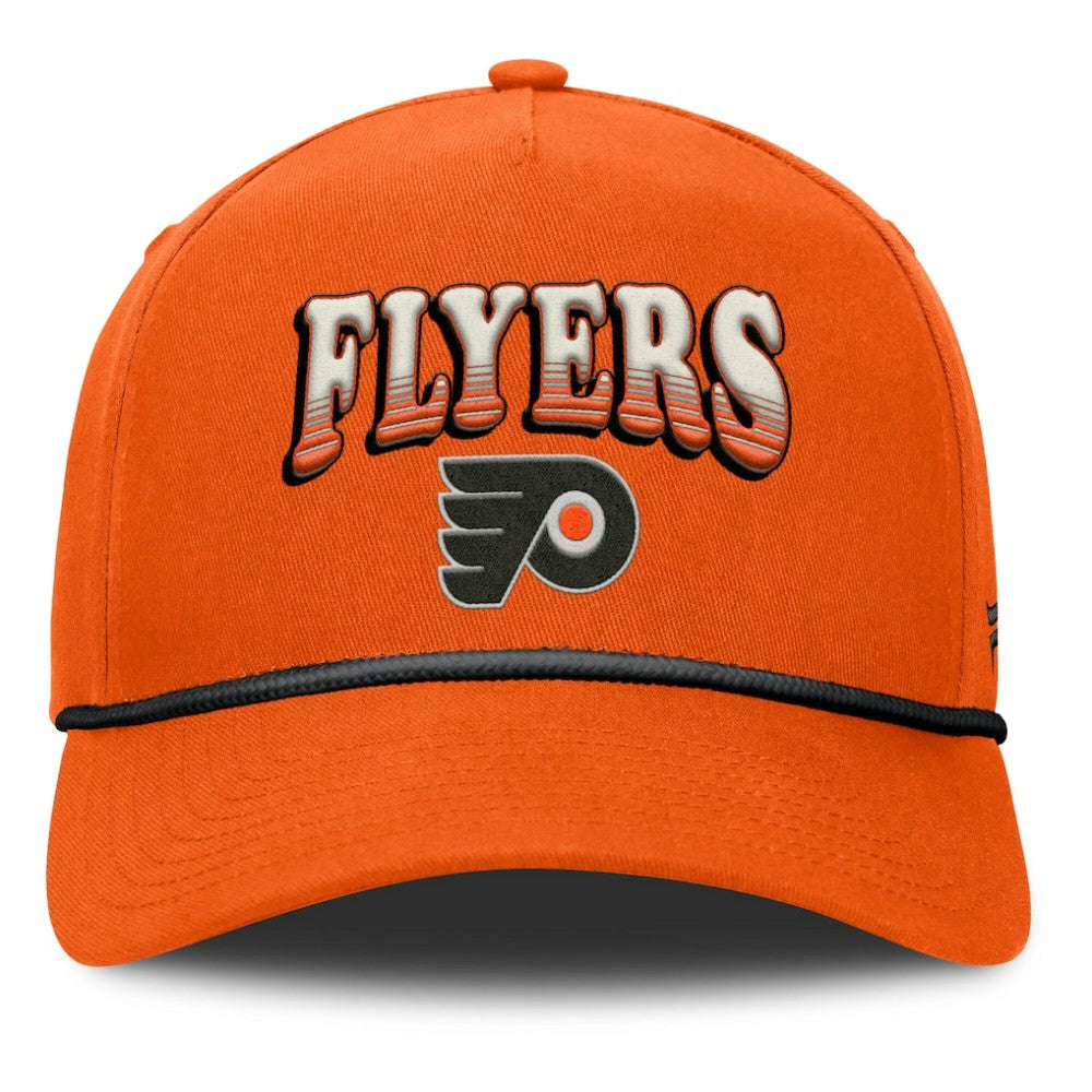 Philadelphia Flyers Fanatics Decades Collection A-Frame Rope Adjustable Hat - Orange | US 202097352