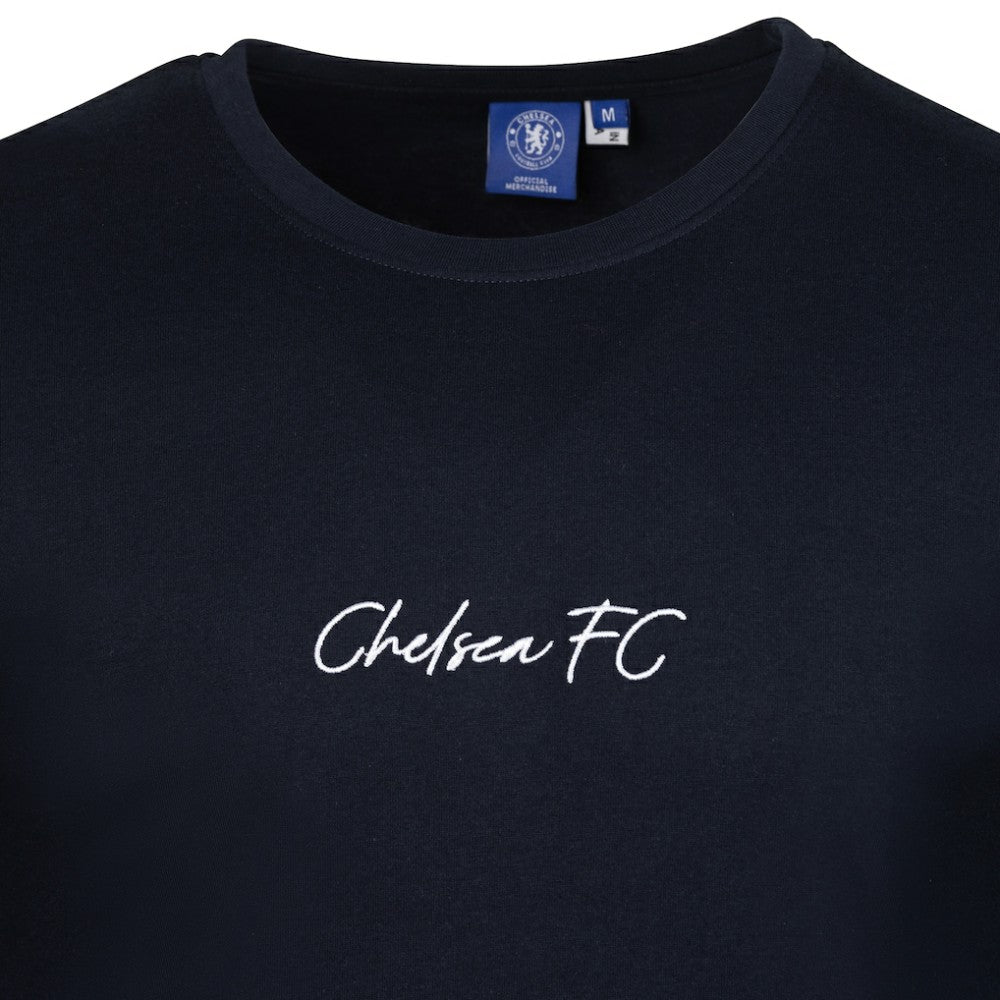 Chelsea Relaxed Heavyweight T-Shirt Navy