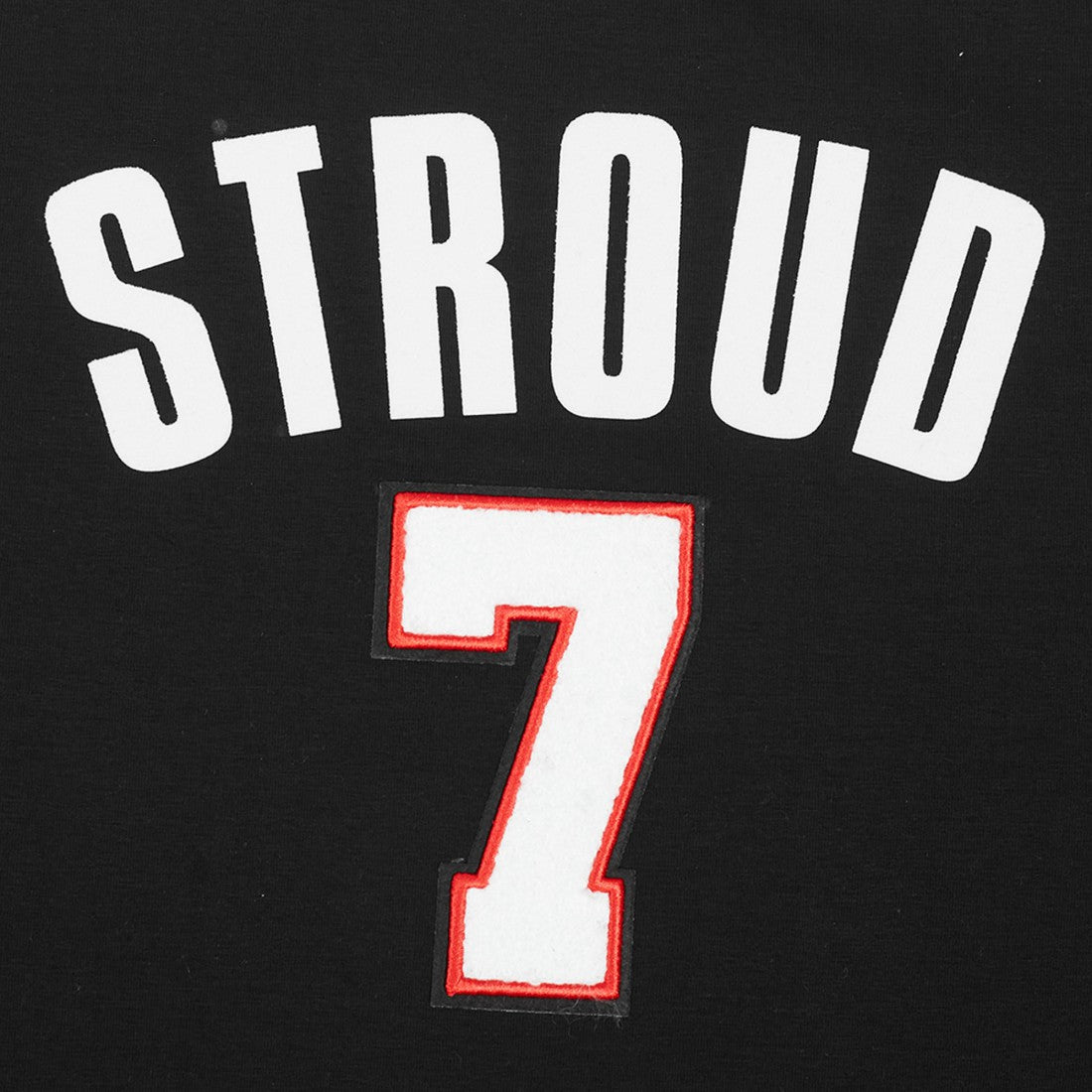 C.J. Stroud Houston Texans Pro Standard Women's Player Name & Number Cropped Boxy T-Shirt - Black T-shirts