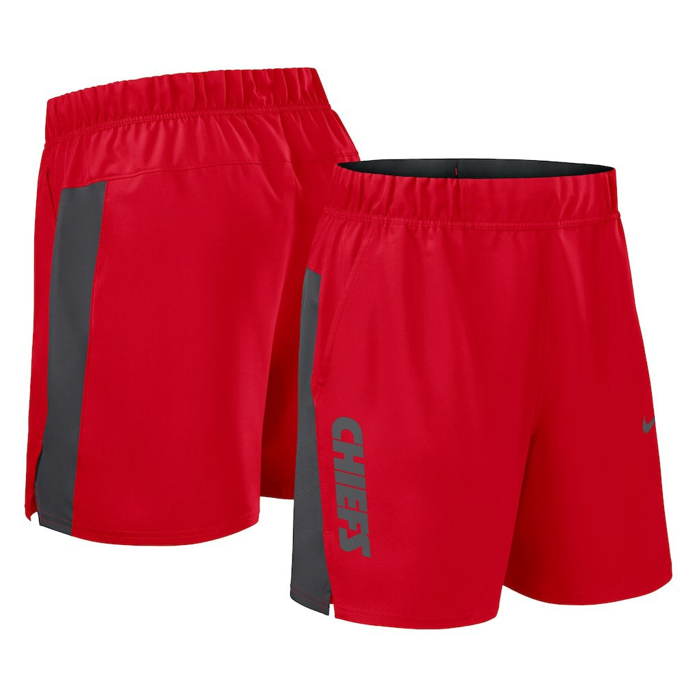 Kansas City Chiefs Woven Victory Dri-FIT Shorts - Red Shorts