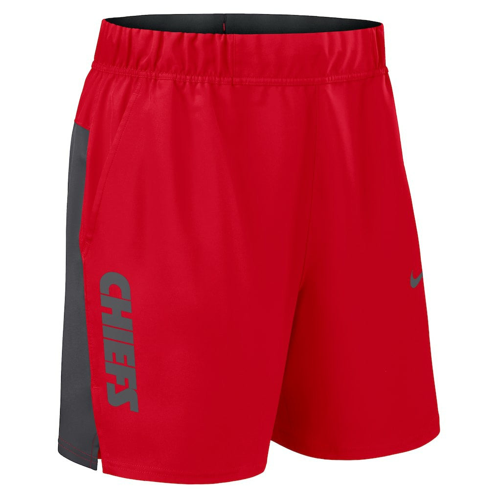 Kansas City Chiefs Woven Victory Dri-FIT Shorts - Red Shorts