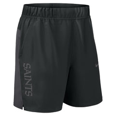 New Orleans Saints Woven Victory Dri-FIT Shorts - Black Shorts