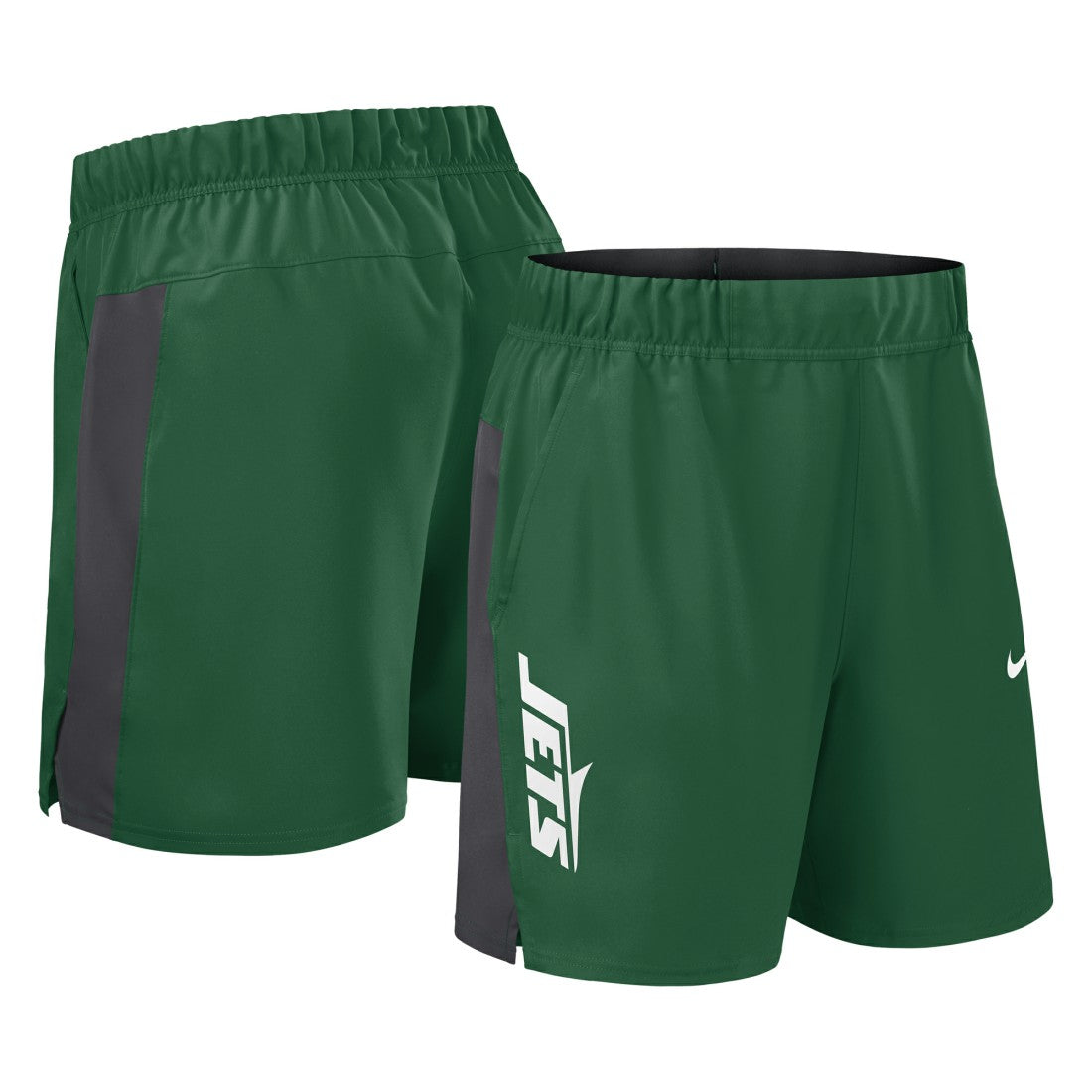 New York Jets Woven Victory Dri-FIT Shorts - Green Shorts