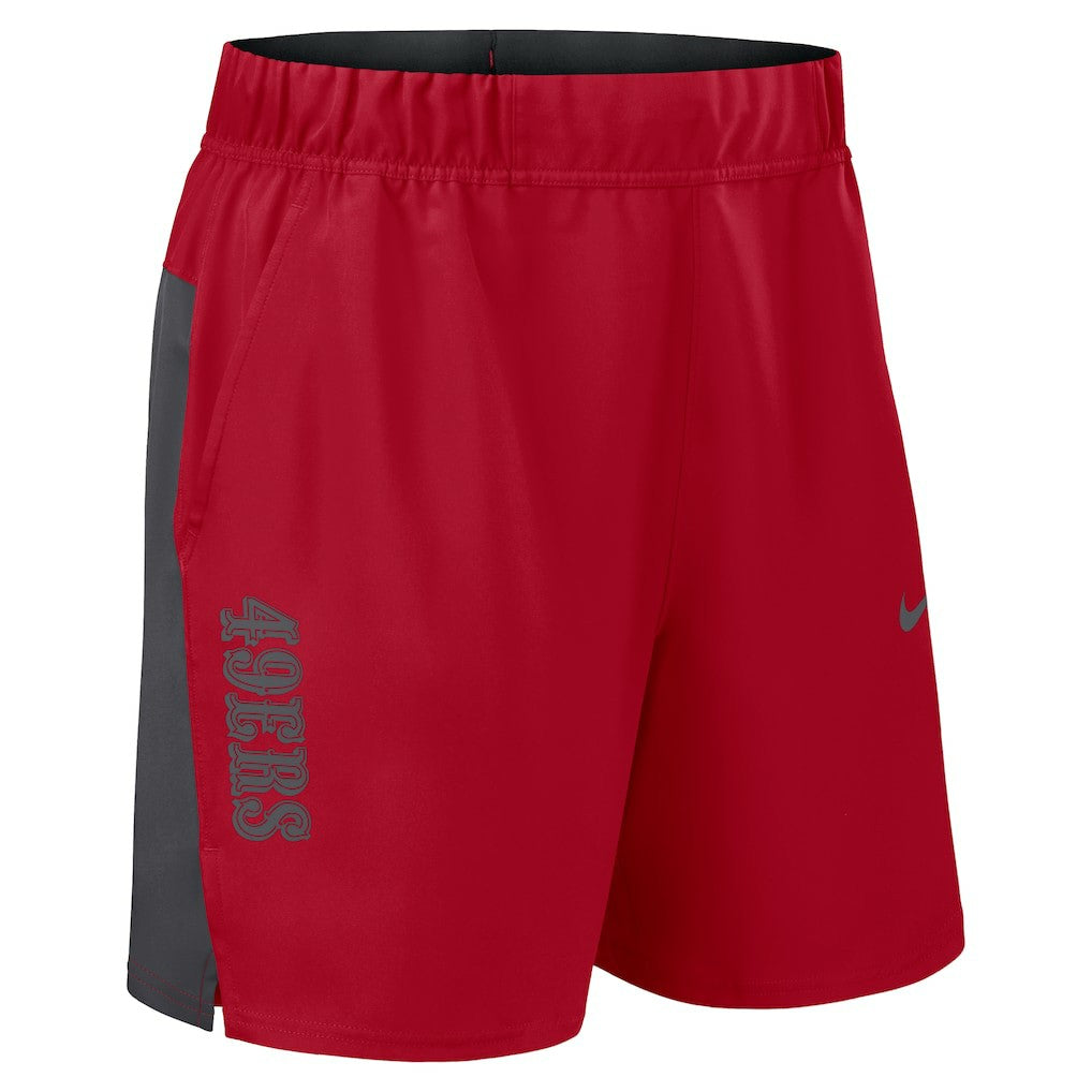 San Francisco 49ers Woven Victory Dri-FIT Shorts - Scarlet Shorts
