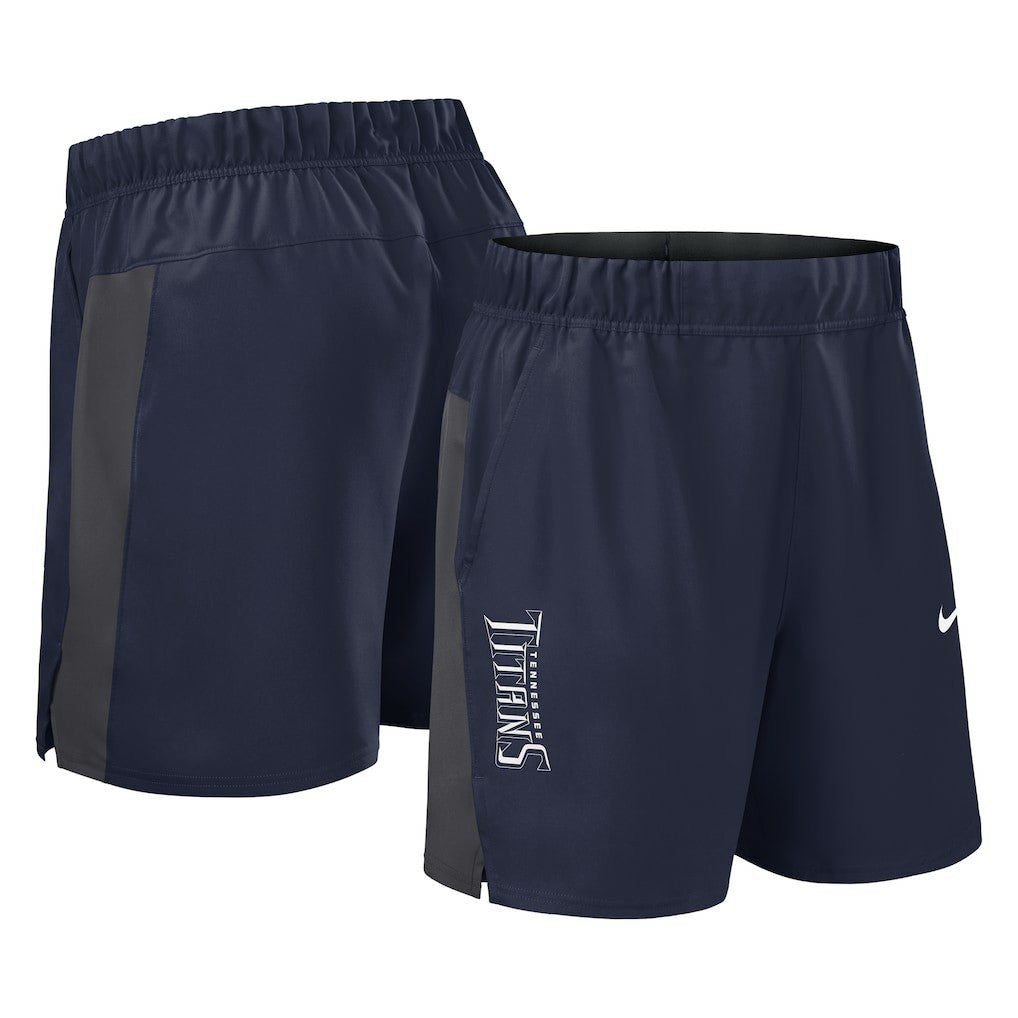 Tennessee Titans Woven Victory Dri-FIT Shorts - Navy Shorts
