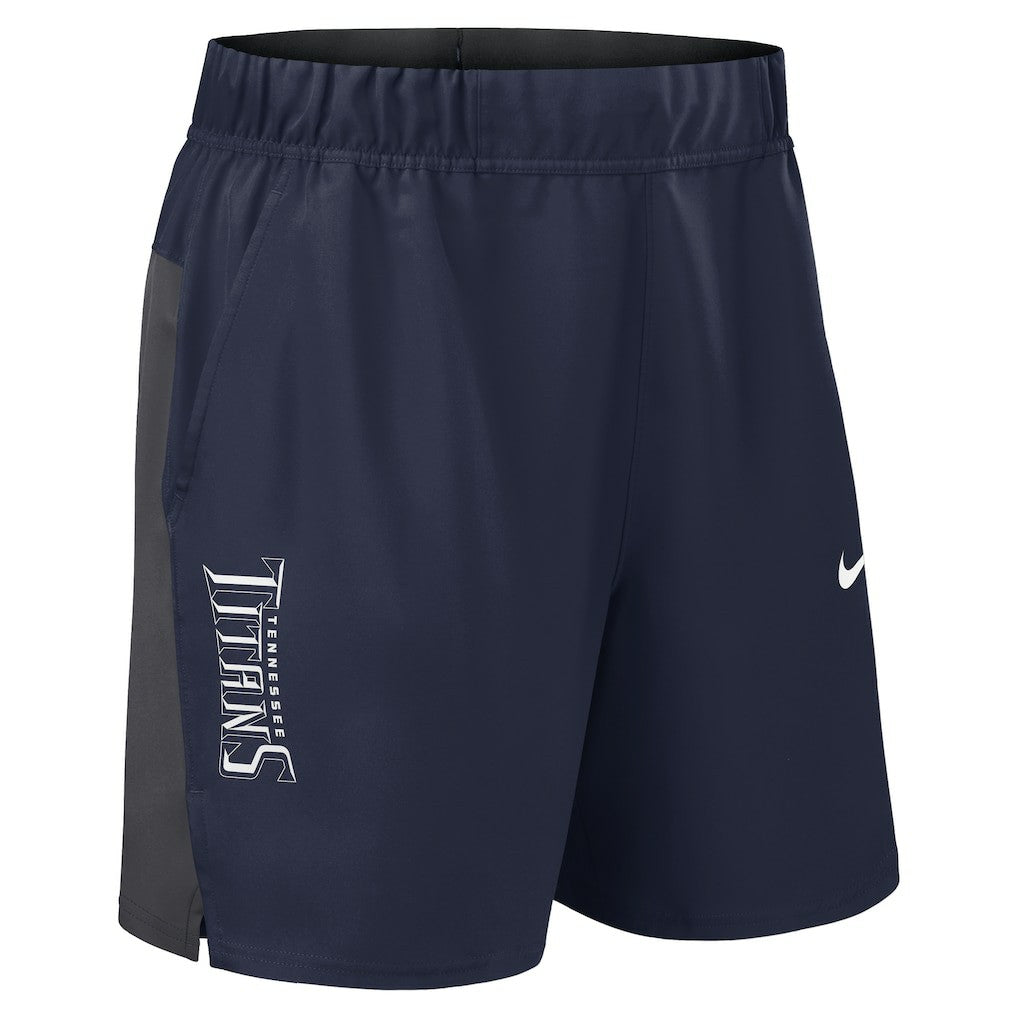 Tennessee Titans Woven Victory Dri-FIT Shorts - Navy Shorts