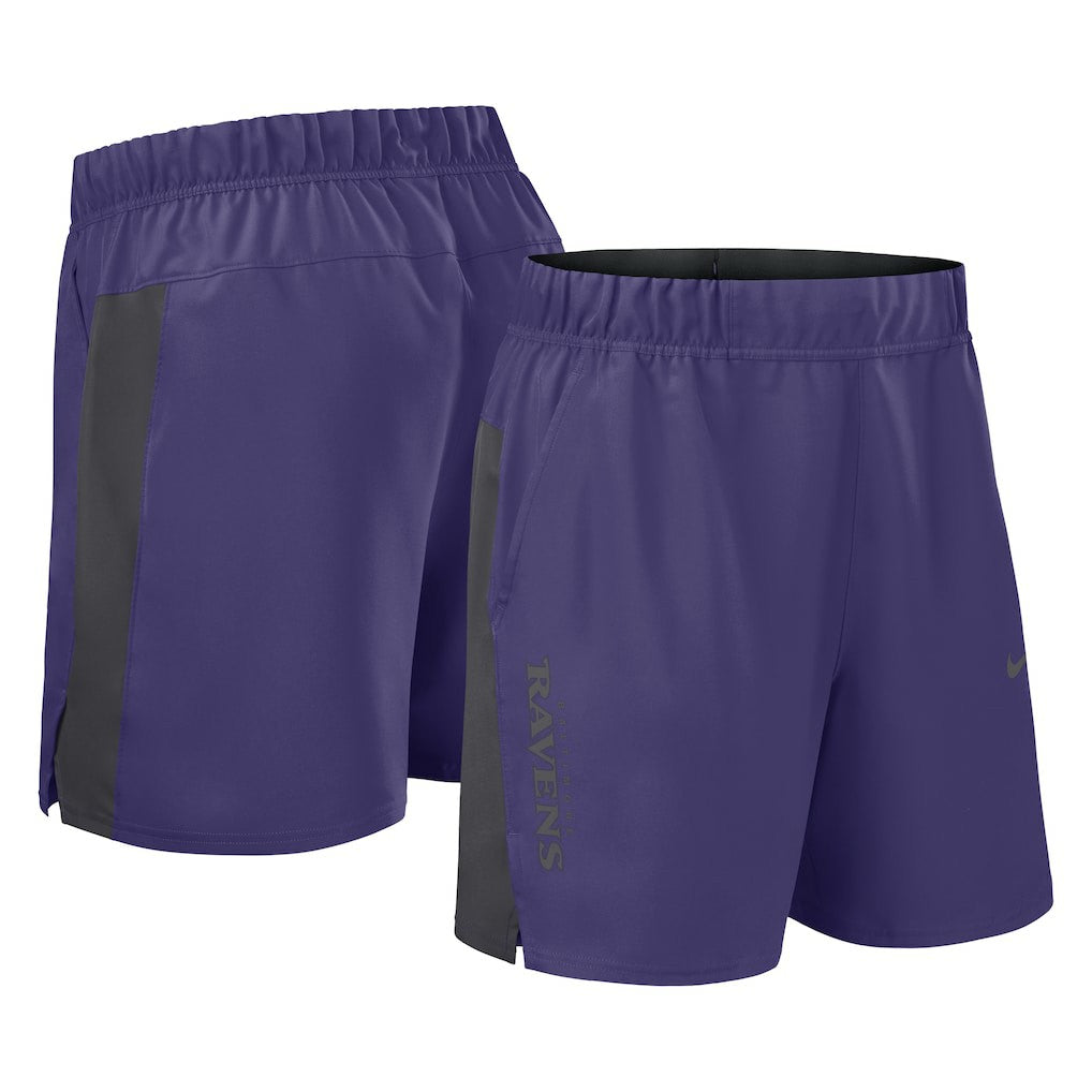 Baltimore Ravens Woven Victory Dri-FIT Shorts - Purple Shorts