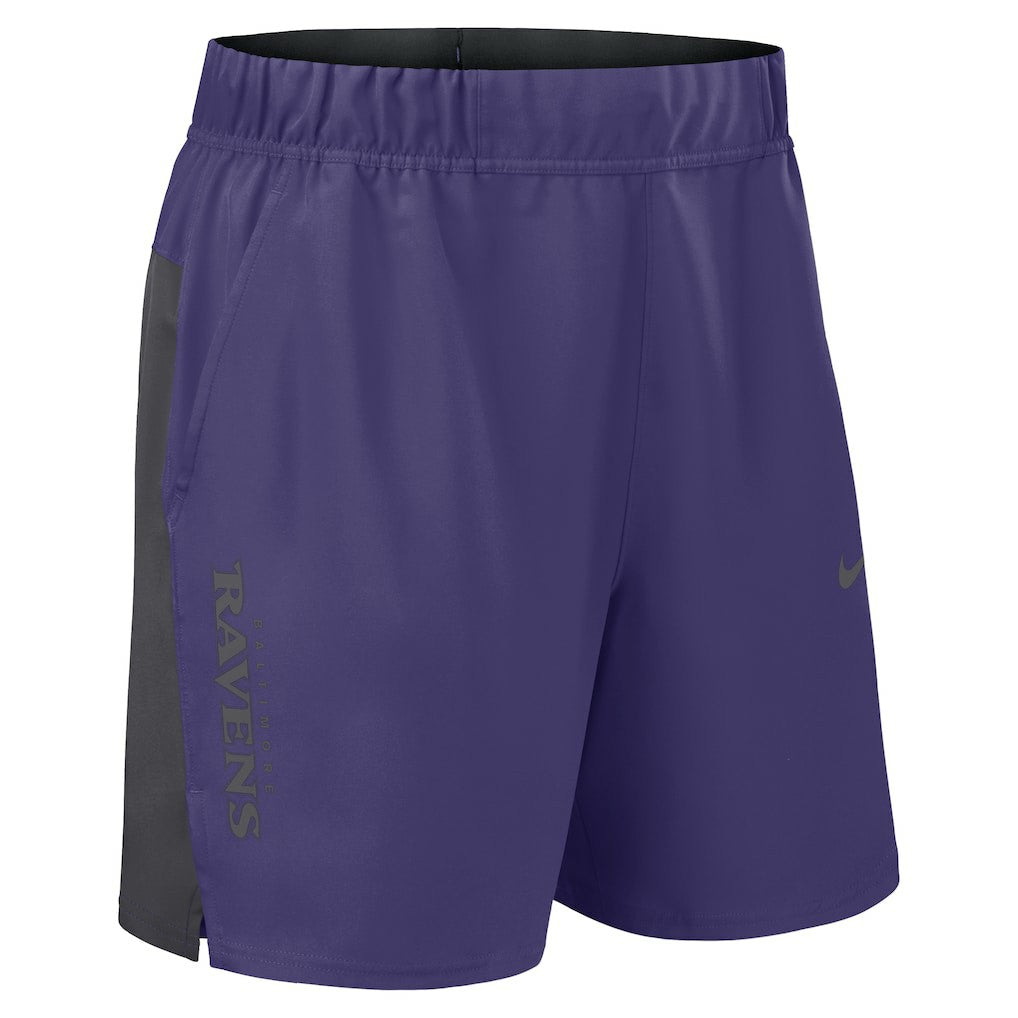 Baltimore Ravens Woven Victory Dri-FIT Shorts - Purple Shorts