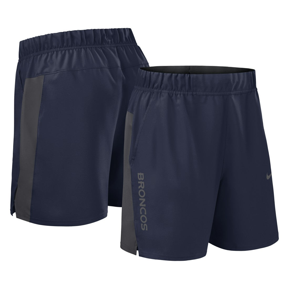 Denver Broncos Woven Victory Dri-FIT Shorts - Navy Shorts