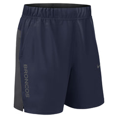 Denver Broncos Woven Victory Dri-FIT Shorts - Navy Shorts