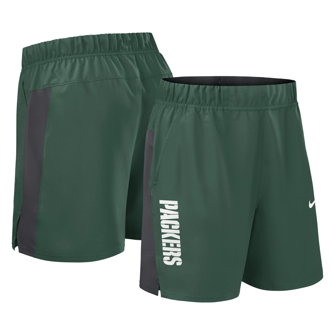 Green Bay Packers Woven Victory Dri-FIT Shorts - Green Shorts