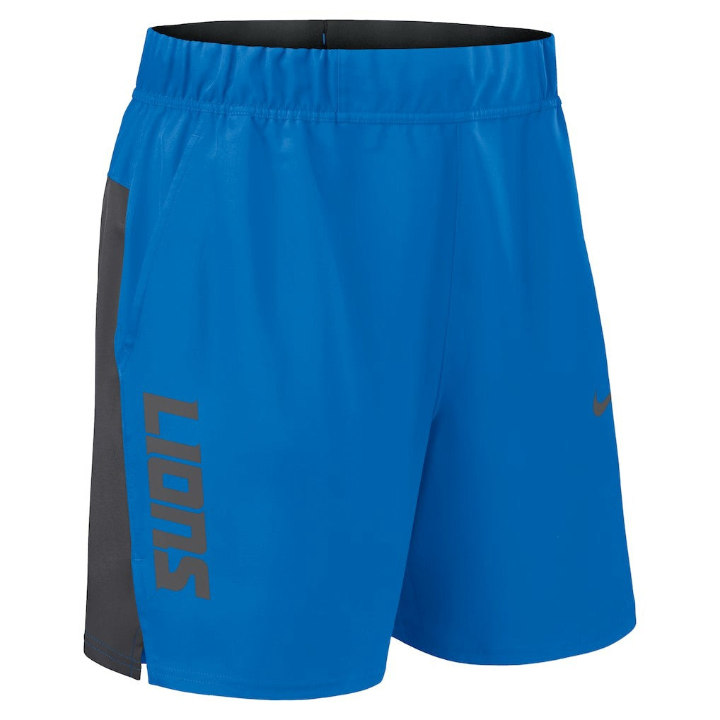 Detroit Lions Woven Victory Dri-FIT Shorts - Blue Shorts
