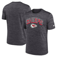 Kansas City Chiefs Primetime Velocity Dri-FIT T-Shirt - Charcoal T-shirts