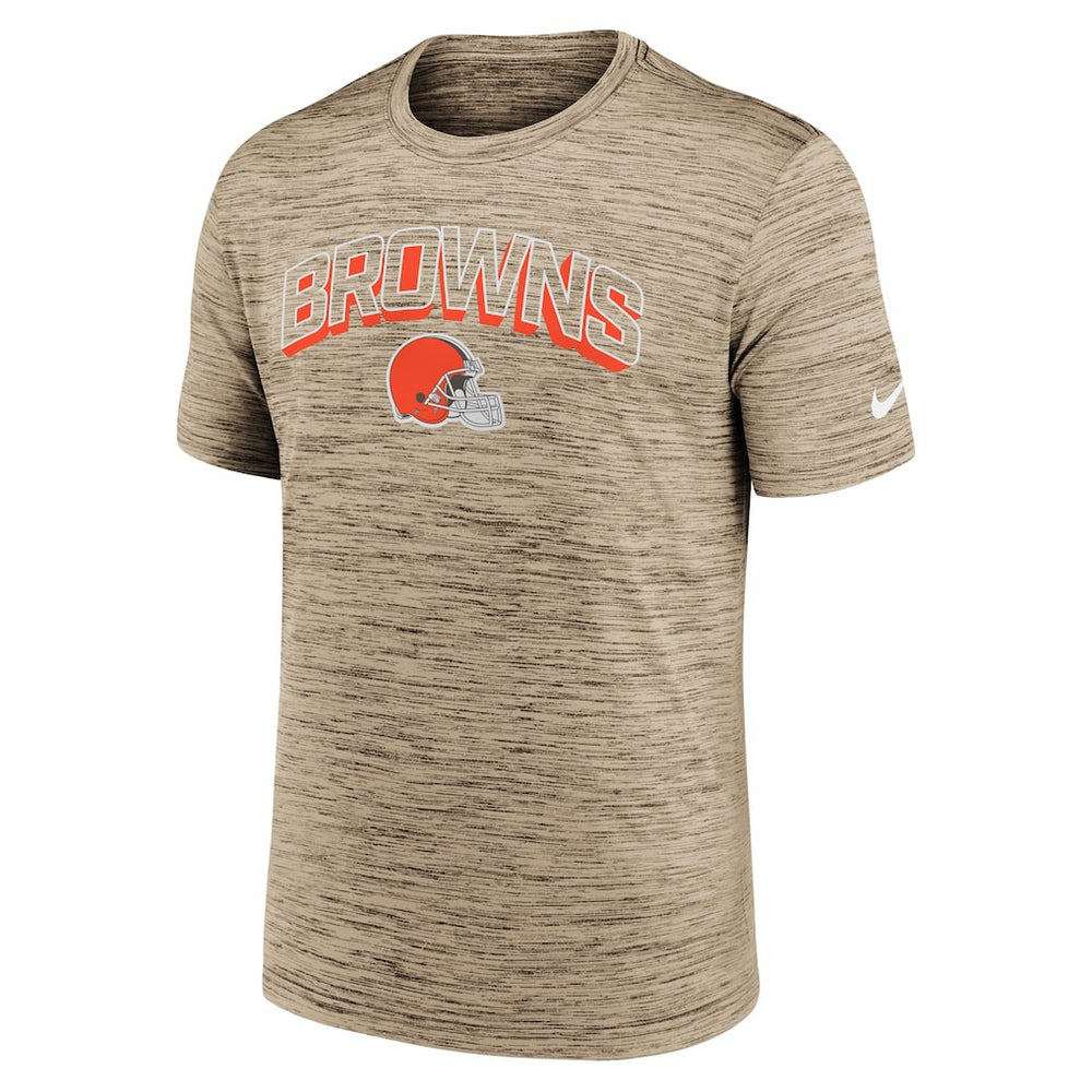 Cleveland Browns Primetime Velocity Dri-FIT T-Shirt - Brown T-shirts