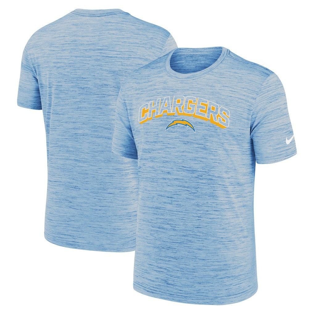 Los Angeles Chargers Primetime Velocity Dri-FIT T-Shirt - Powder Blue T-shirts