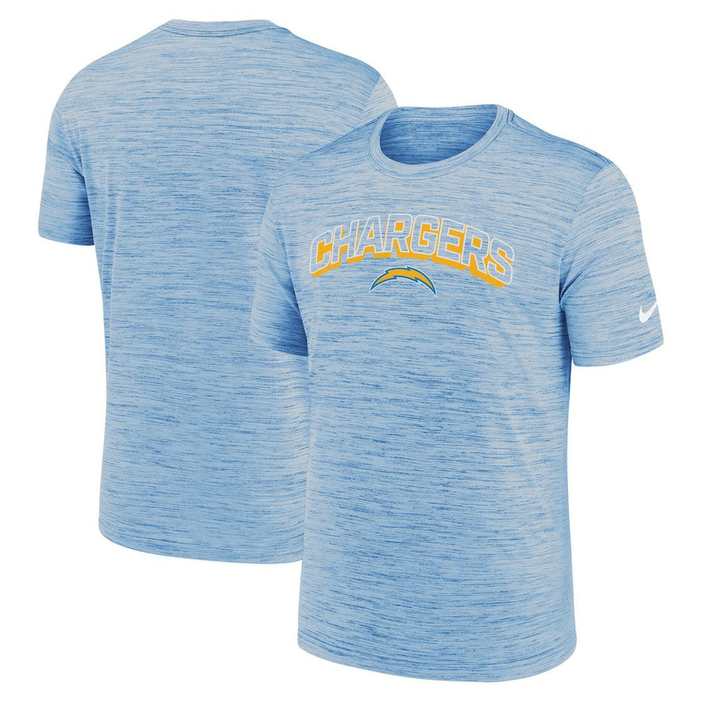 Los Angeles Chargers Primetime Velocity Dri-FIT T-Shirt - Powder Blue T-shirts