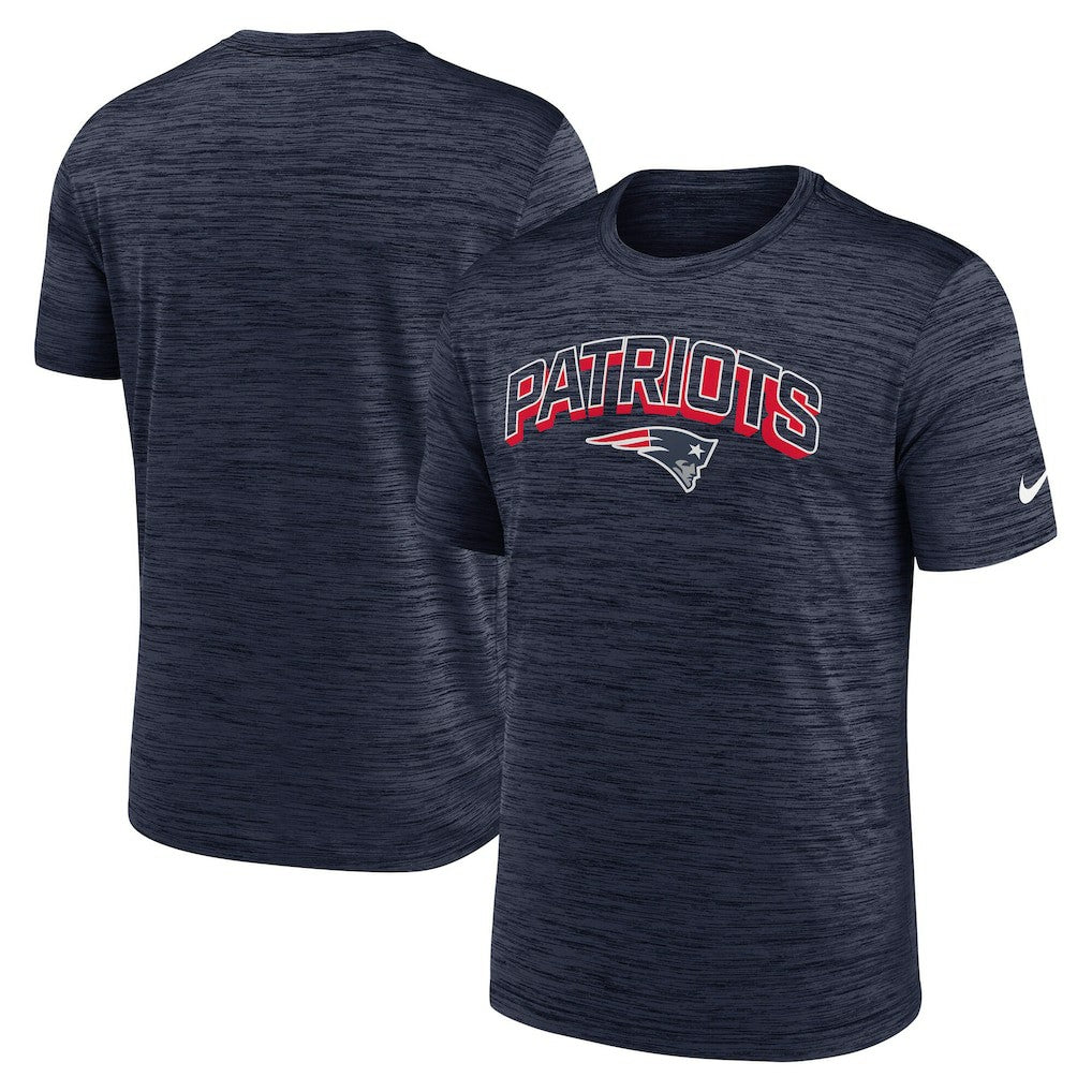 New England Patriots Primetime Velocity Dri-FIT T-Shirt - Navy T-shirts