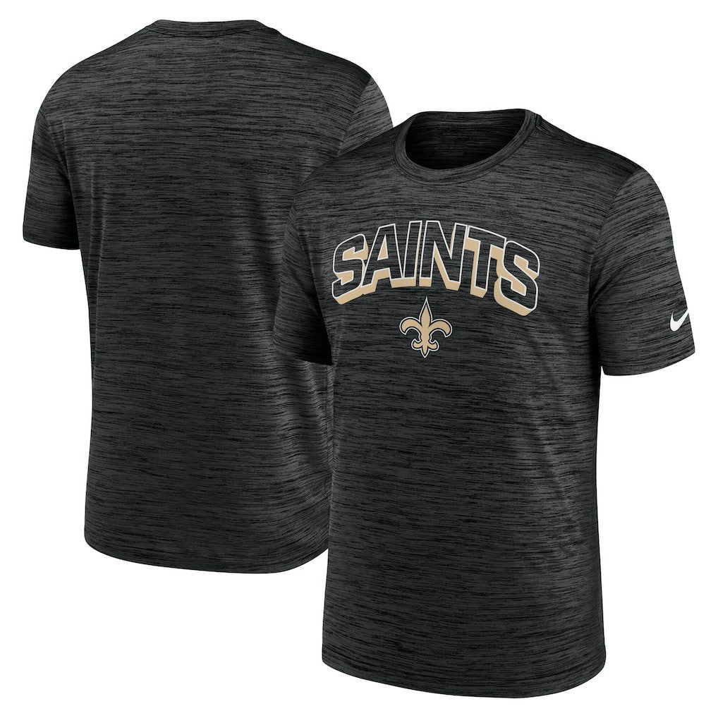 New Orleans Saints Primetime Velocity Dri-FIT T-Shirt - Black T-shirts