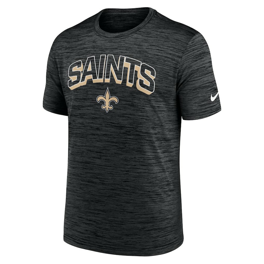 New Orleans Saints Primetime Velocity Dri-FIT T-Shirt - Black T-shirts