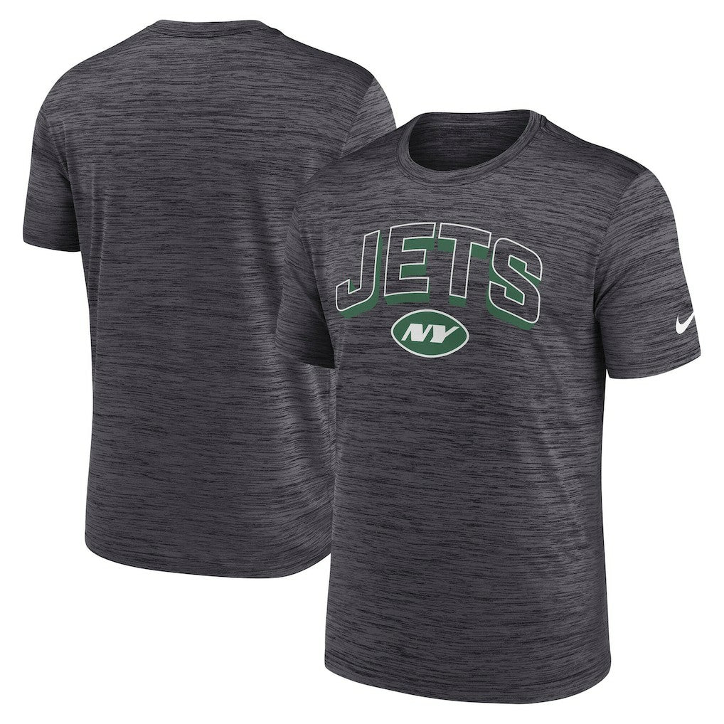 New York Jets Primetime Velocity Dri-FIT T-Shirt - Charcoal T-shirts
