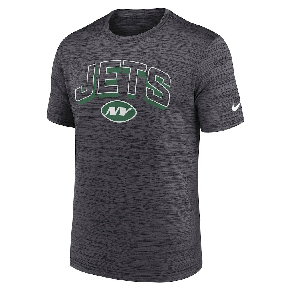 New York Jets Primetime Velocity Dri-FIT T-Shirt - Charcoal T-shirts